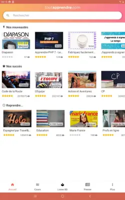 Toutapprendre android App screenshot 5